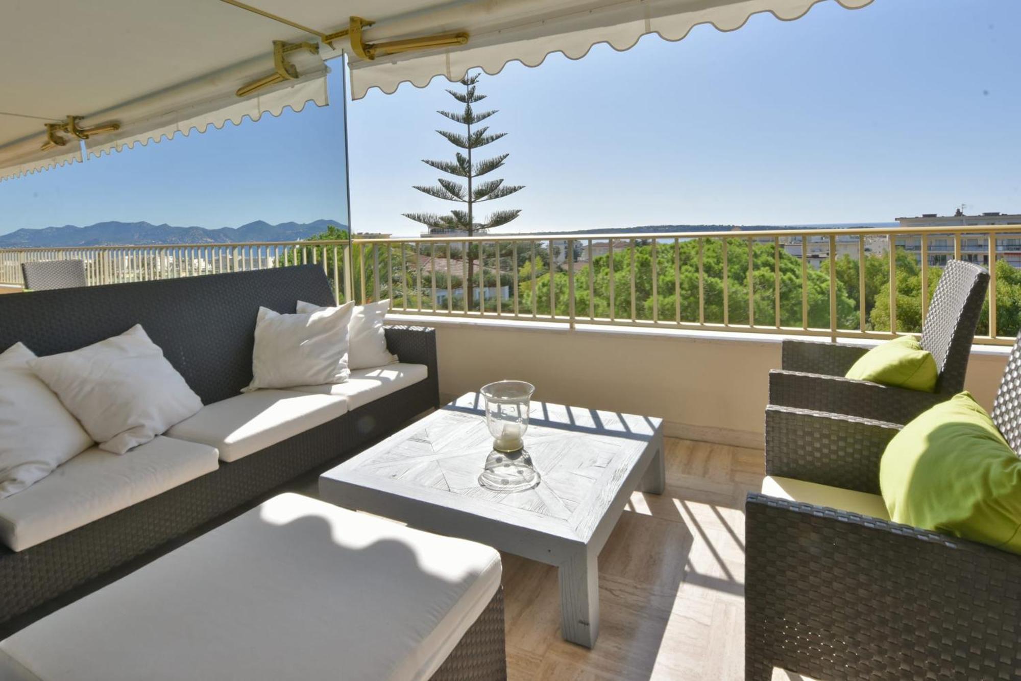 Close To Downtown Cannes Swimming Pool And Sea View ภายนอก รูปภาพ